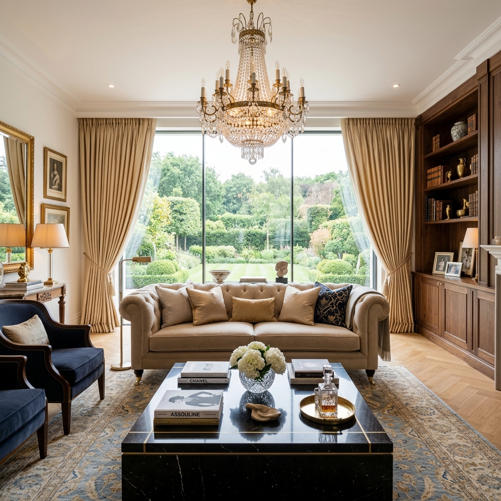 Classic Timeless Residence Drapes